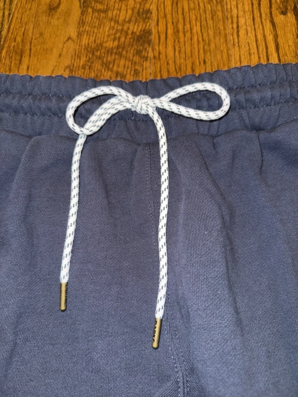 PARKE X Target High-Rise Drawstring Knit navy Pull-On Shorts small NWT - Picture 6 of 9